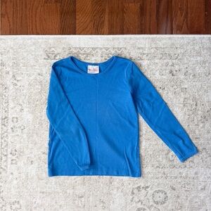 Hanna Andersson Ribbed Long Sleeve Tee
